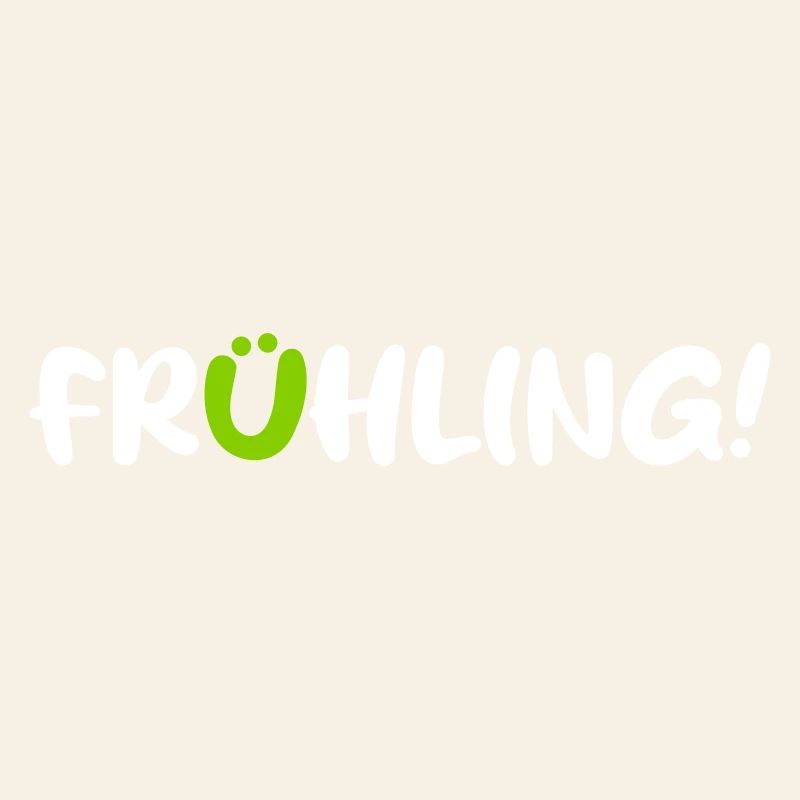 Frühling Saison Camping coole Quotes Comic Gesicht