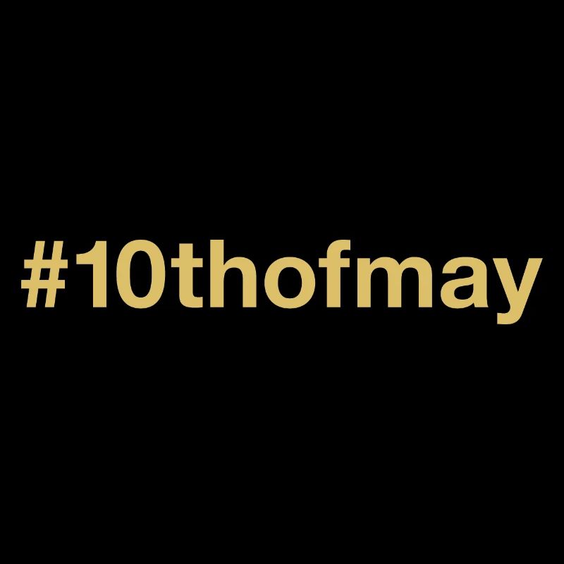 né le 10 mai Anniversaire anniversaire
