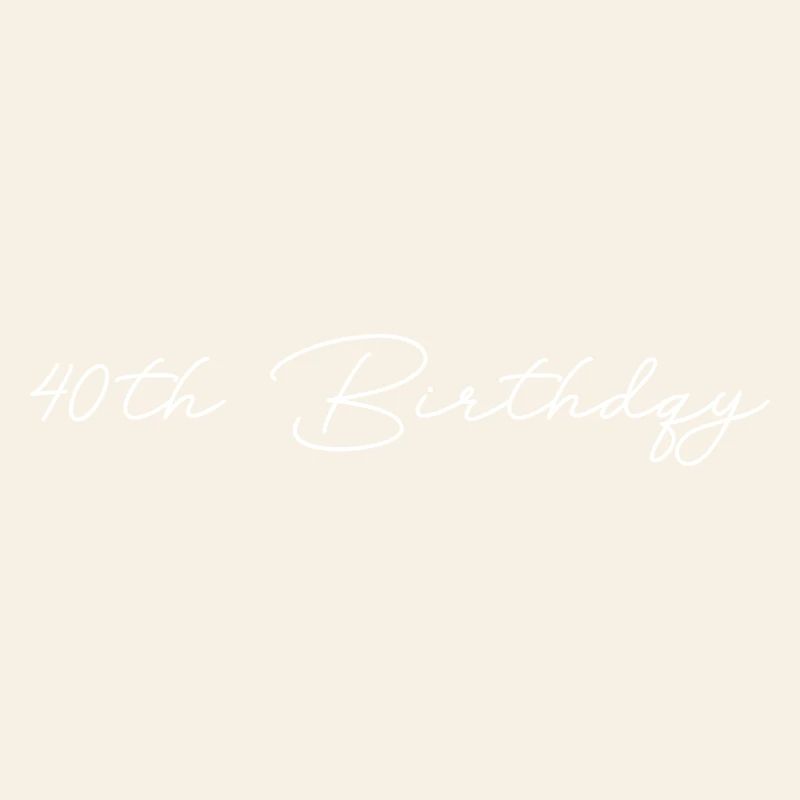 40e anniversaire