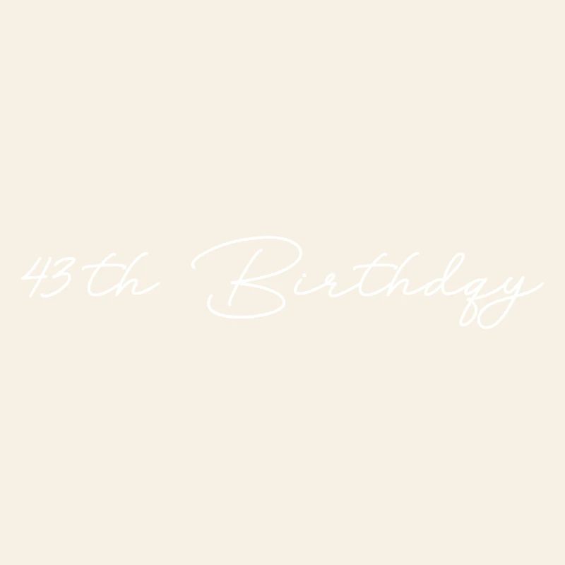 43e anniversaire