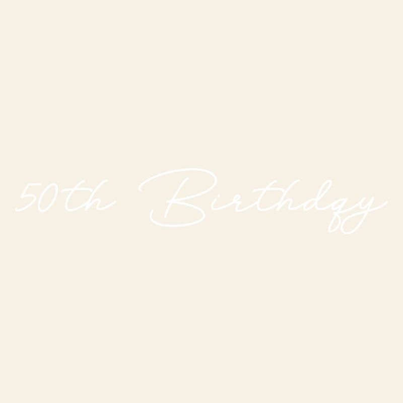 50th birthday