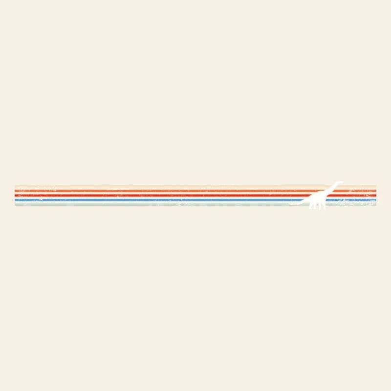 Retro Brachiosaurus