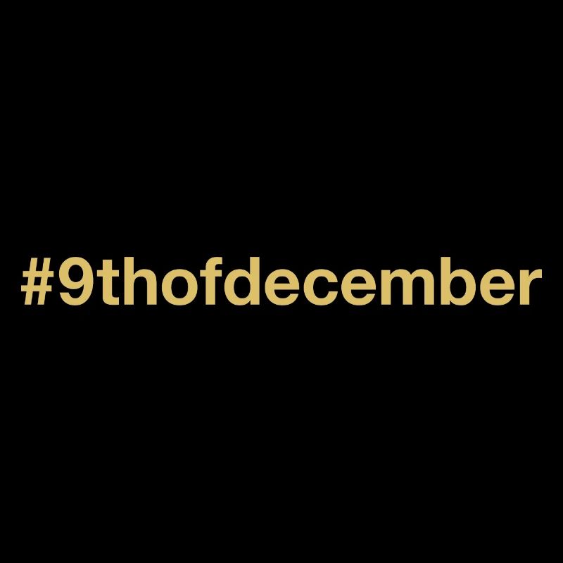 né le 9 décembre Anniversaire anniversaire