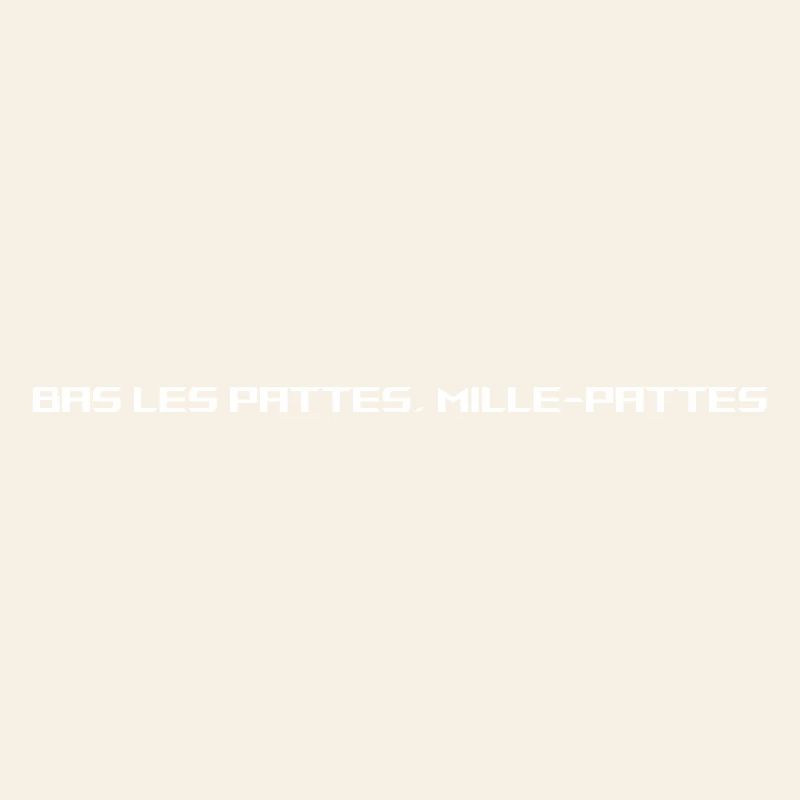 BAS LES PATTES, MILLE-PATTES