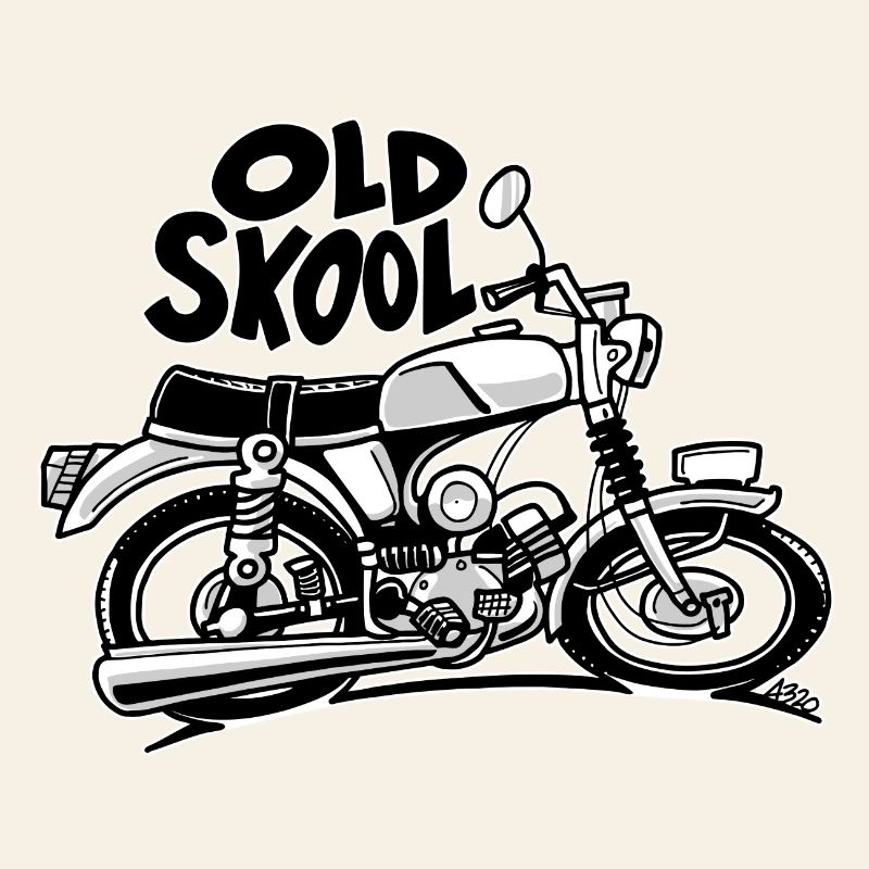 0897 Moped 50ccm ALTE SKOOL