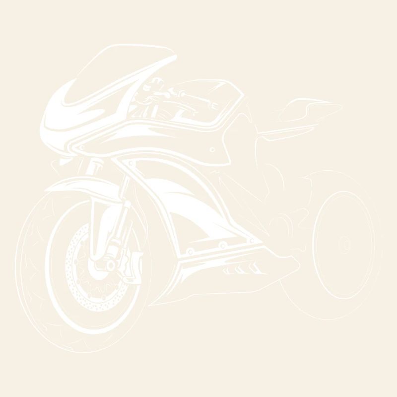 Icône d’illustration de course de motard de course de moto