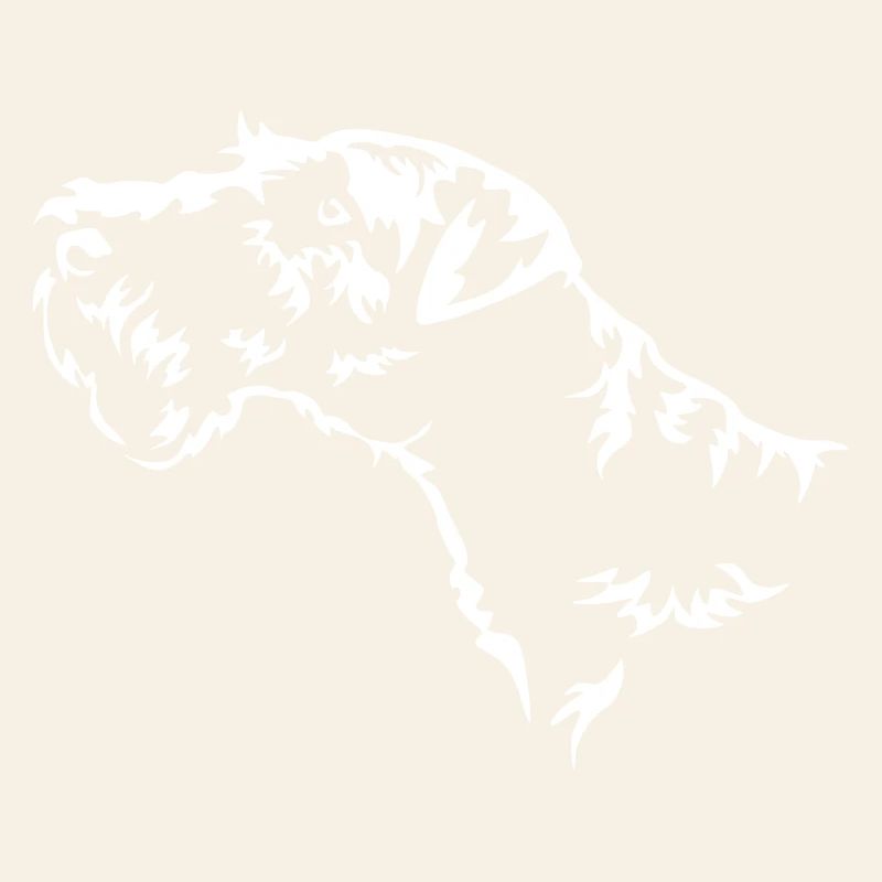 Welsh Terrier Kopf "Black Edition"