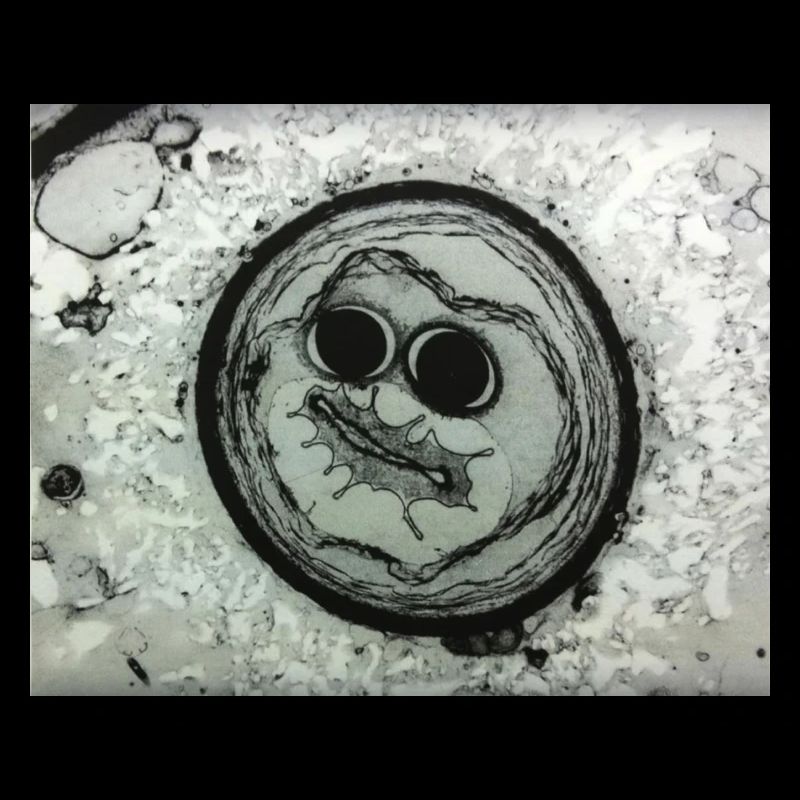 Planetengesicht mit Sonnenbrille