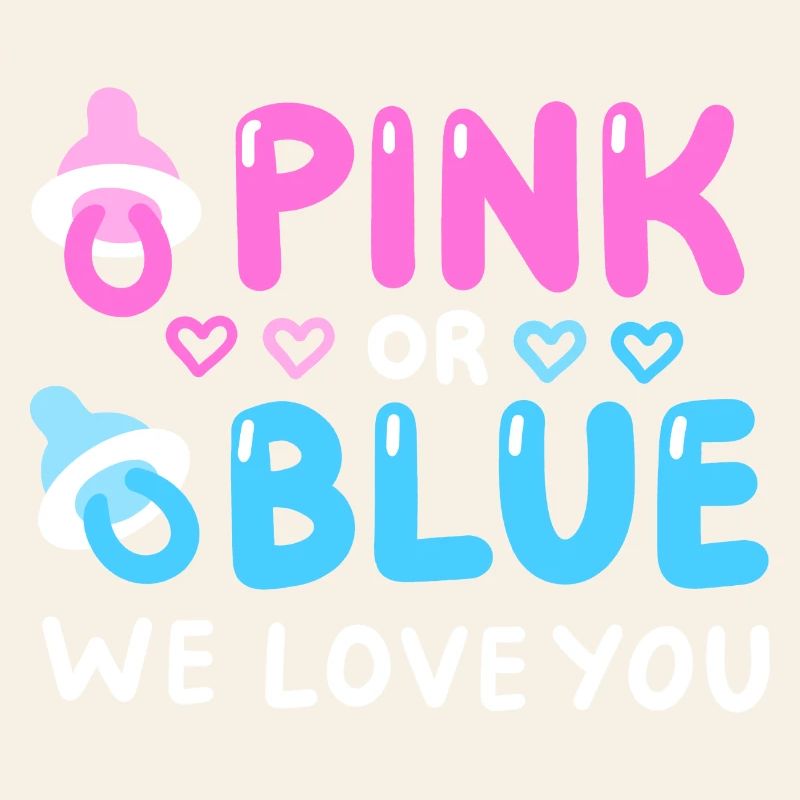 Gender Reveal Party Pink oder Blau