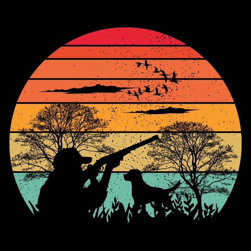 Hunt Ready - Vêtements de chasse au design rétro