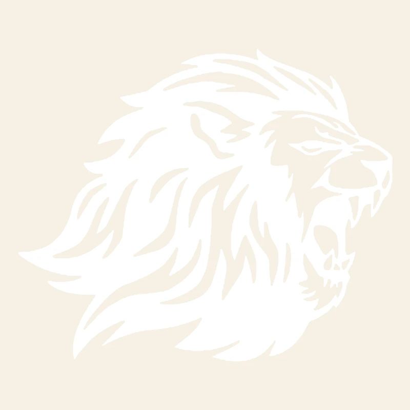 Le roi des animaux (blanc)