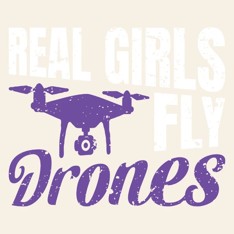 Les vraies filles pilotent des drones