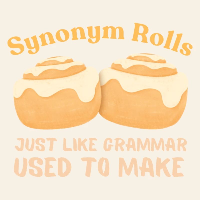 Synonym Rolls Grammatik Humor Design