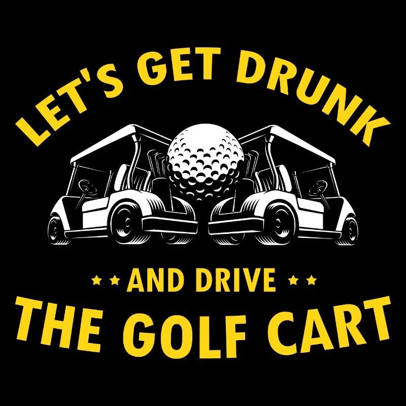 Get Loose On The Course Drive Cart Fun Golf