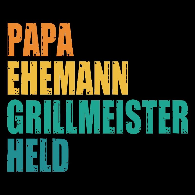 Dad Husband Grill Master Hero