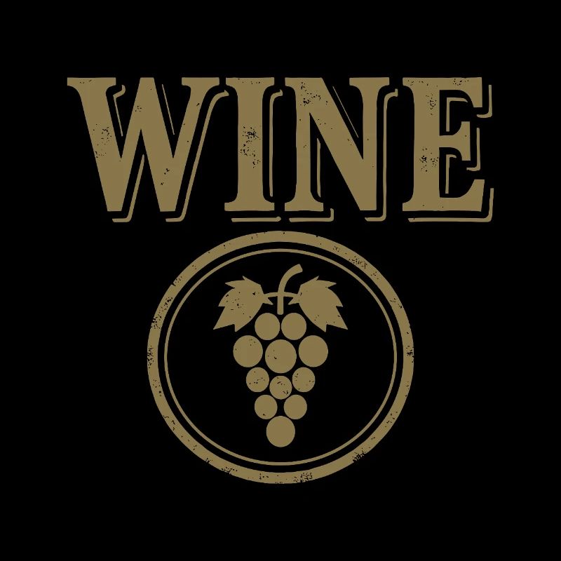 WINE Trauben Emblem