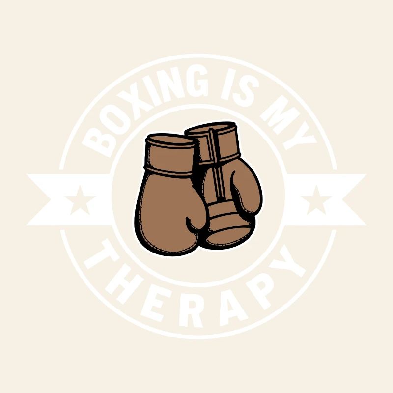 La boxe est ma déclaration sportive Therapy Boxen
