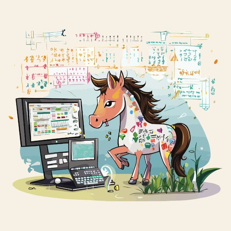 Digital Graffiti Pony