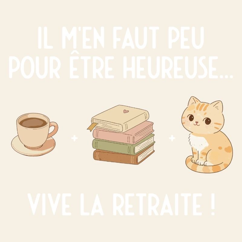 Douce Retraite (texte blanc)
