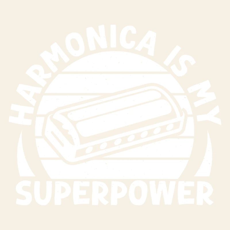 Harmonica Musican est mon superpouvoir Harmonica