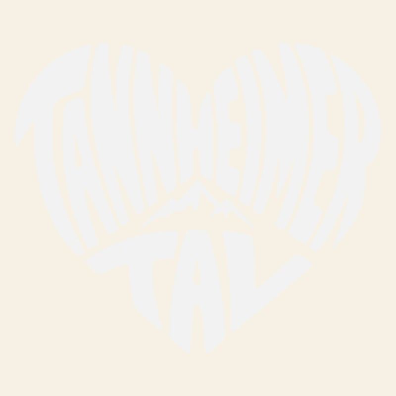 Tannheimer Tal Heart Shape Mountain Logo