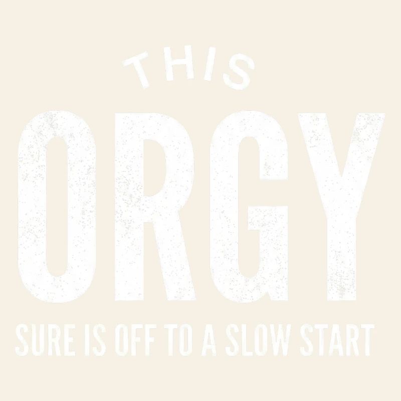 This Orgy Sure Is Off To A Slow Start