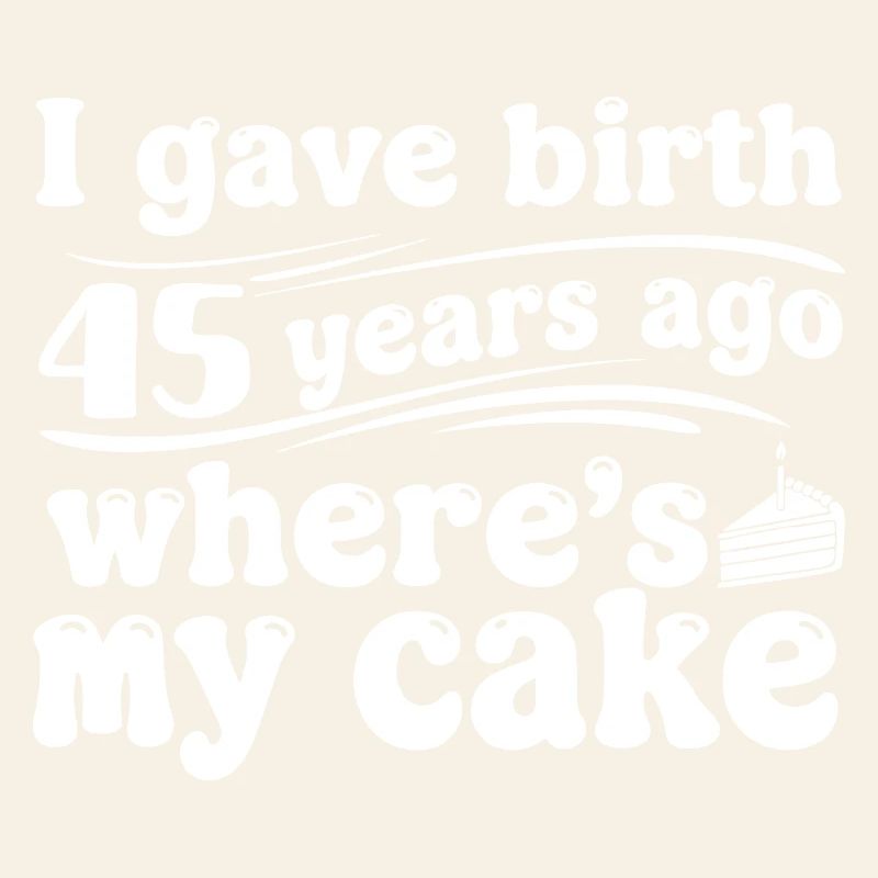 Birthday 45 years ago – cake?