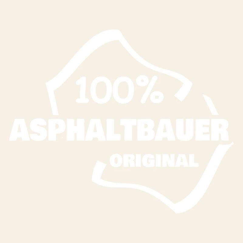 Arbeit Asphaltbauer