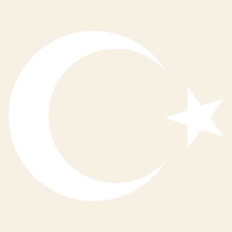 Turkish flag black