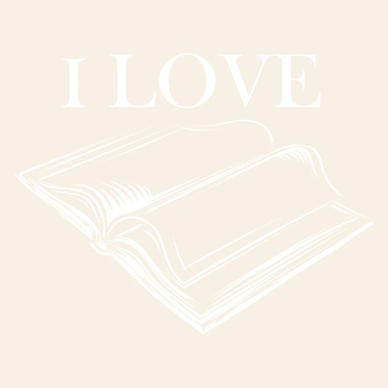 i love books book reading reader icon icon logo