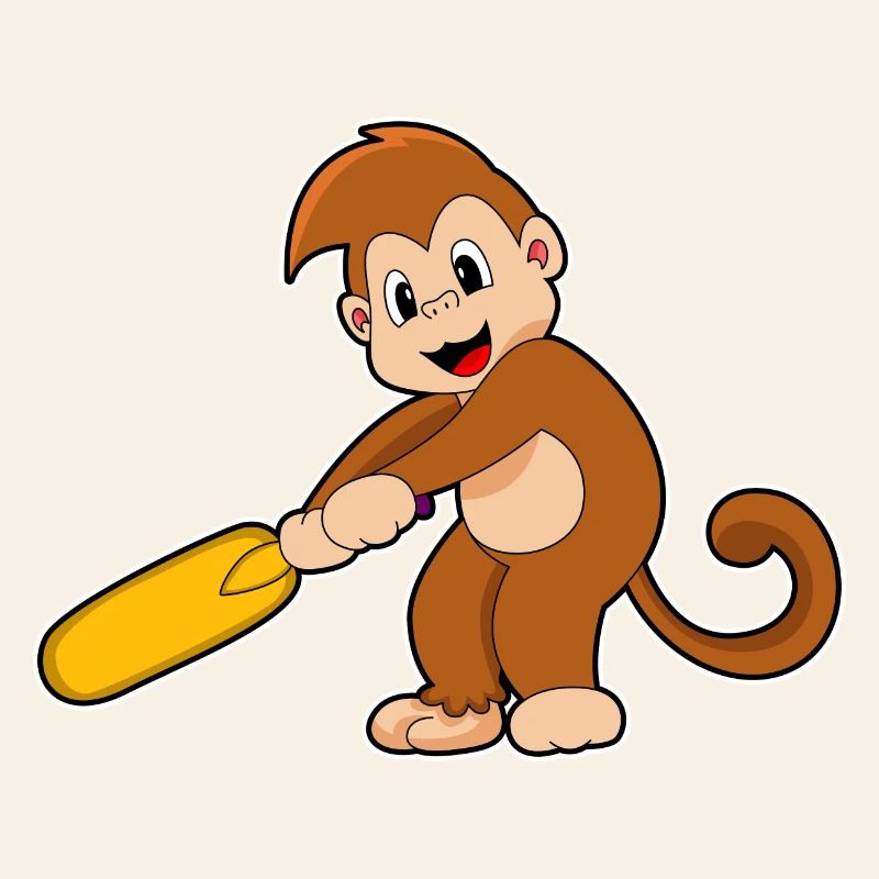 Monkey Cricket Cricket Bat