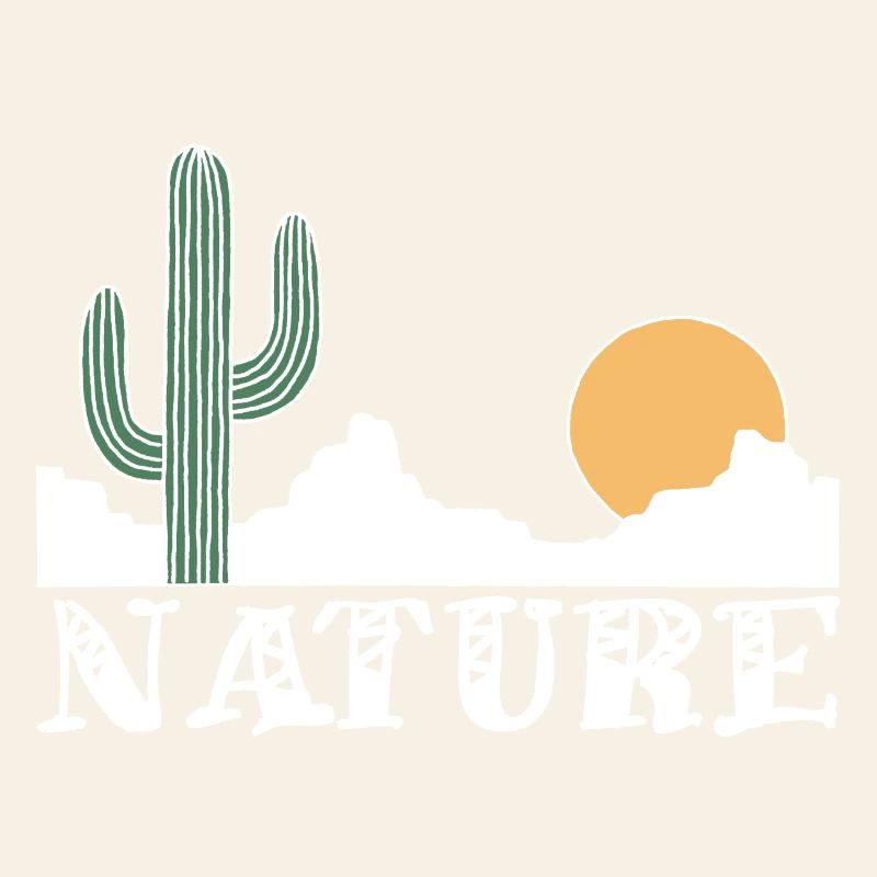 Nature and white desert