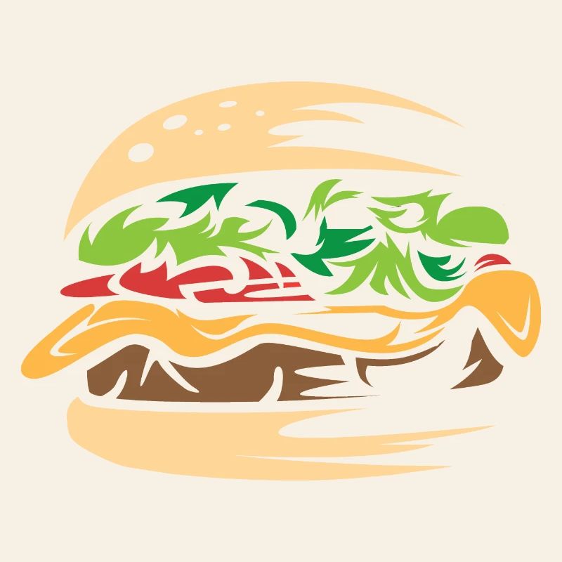 saftiger Burger selbstgemacht smash Restaurant
