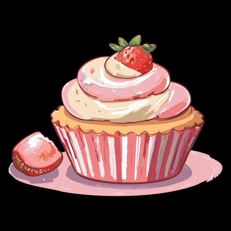 Cupcake Strawberry