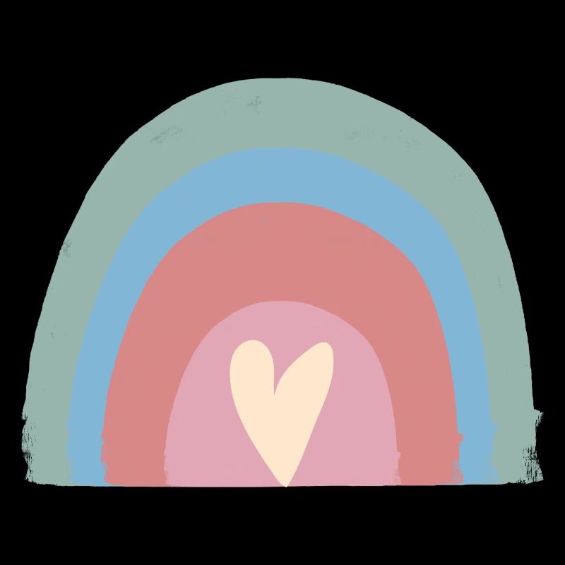 Pluie pastel Arc-en-ciel