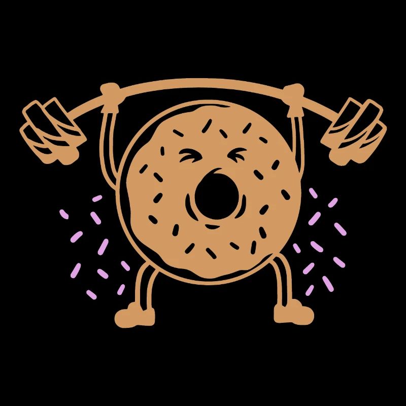 Donut Gewichte heben