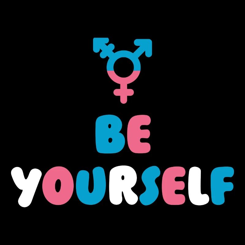 LGBT Pride Month - Transgender. Sei du selbst