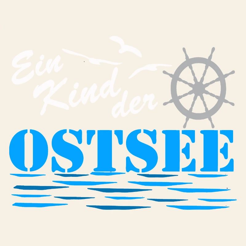 Logo nautique de l’enfant de la mer Baltique
