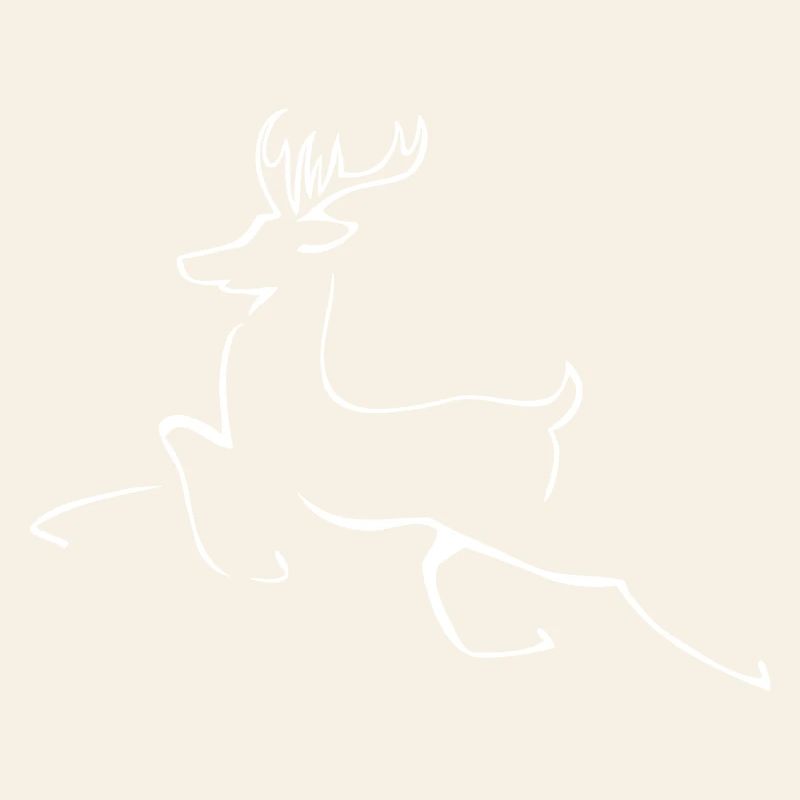 Reindeer Silhouette | Reindeer Stylish