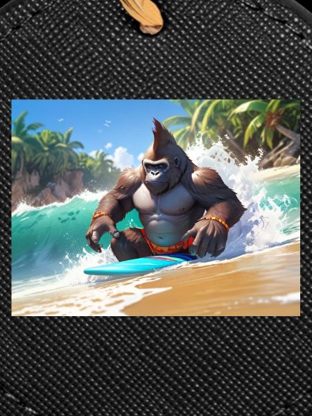 Gorilla surfur tropical