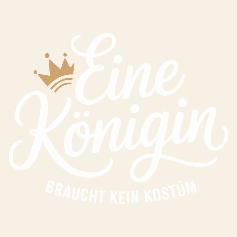 Queen doesn't need a costume disguise carnival