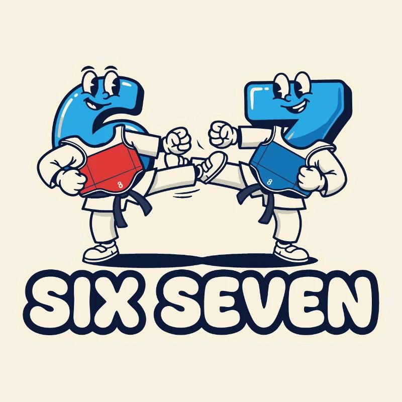 67 Six Seven Meme Drôle Cadeau