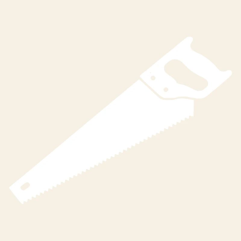 Fox Tail Saw Woodwork Vector