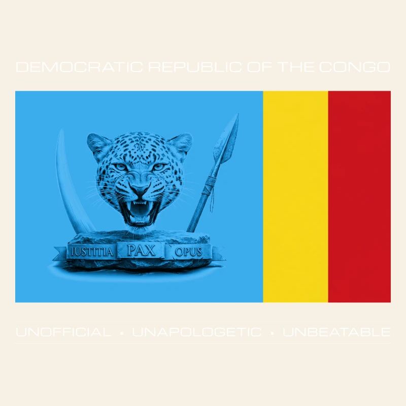 DRC BOLD UNOFFICIAL FLAG