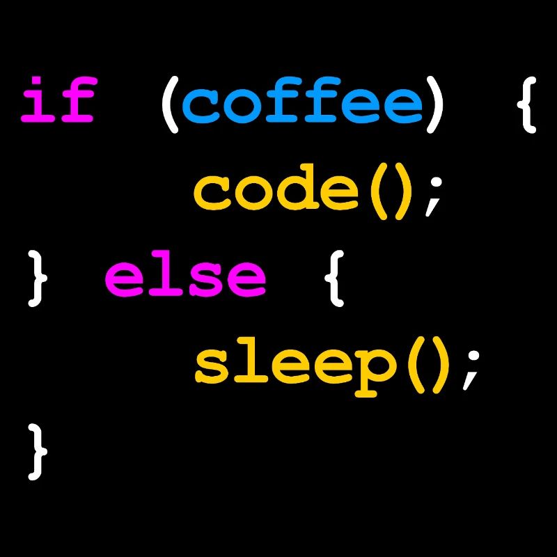 No Coffee No Code Programmer Computer Scientist