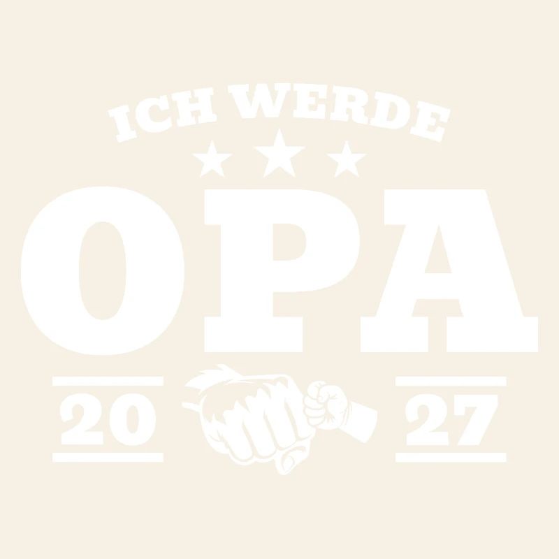 Ich werde Opa 2027 Schwangerschaftsankündigung