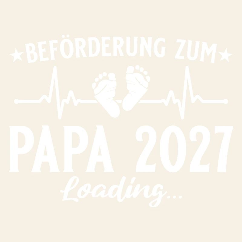 Beförderung zum Papa 2027 Loading Geschenk