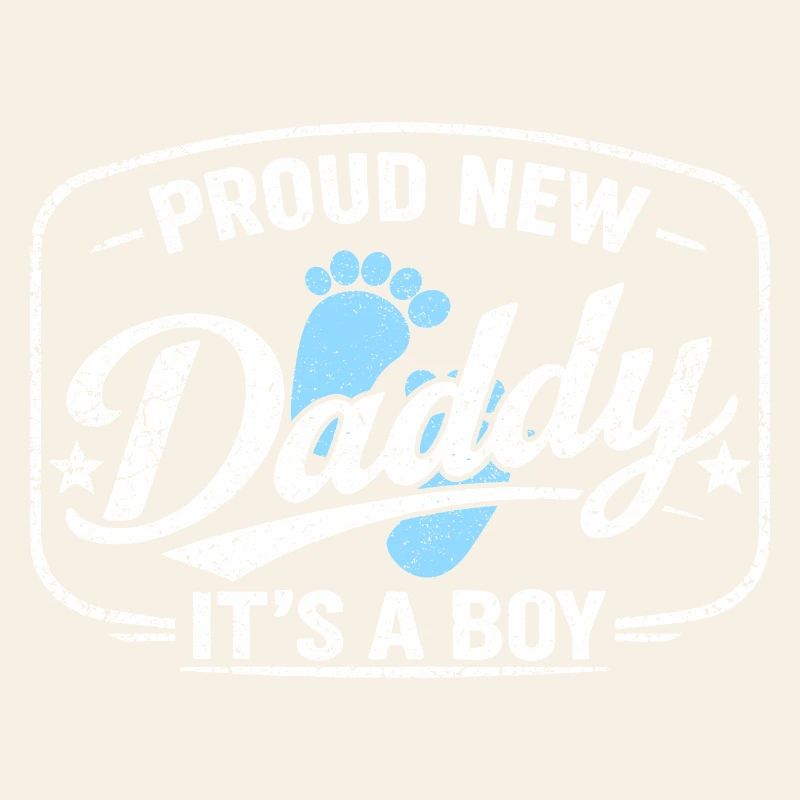 Expectant dad & father, birth son boy