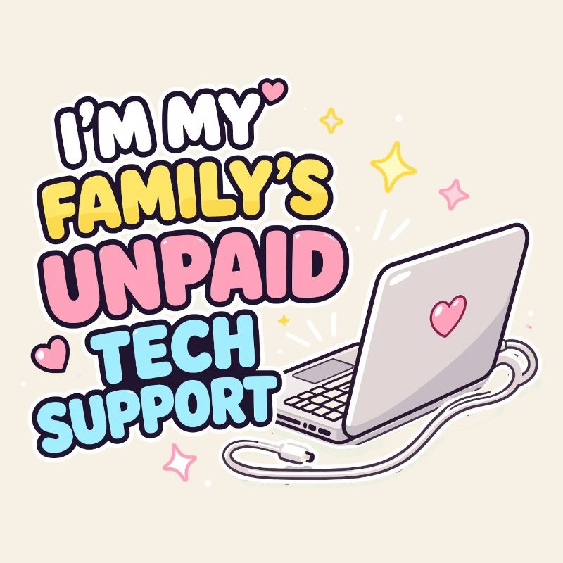 Family Tech Support Unpaid