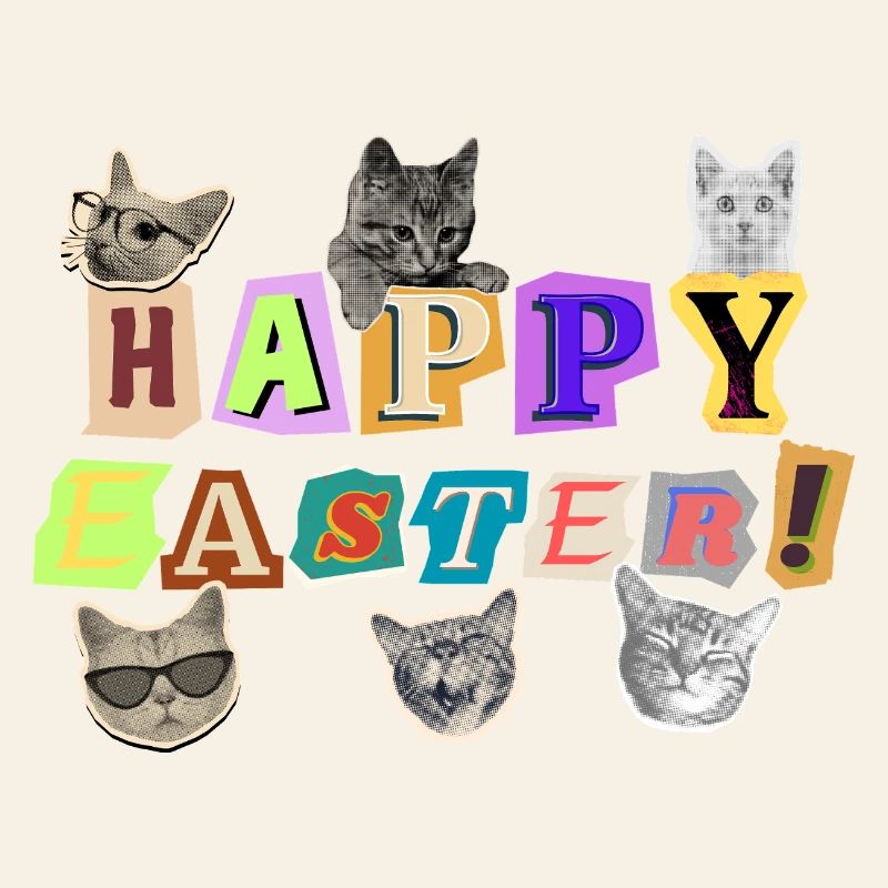 Happy Easter Cats
